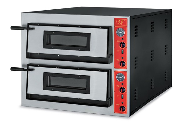 Φούρνος Πίτσας Ηλεκτρικός 6+6 Πίτσες Ø 30 εκ. E 66 GGF Ιταλίας